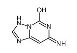 7-amino-3H-[1,2,4]triazolo[1,5-c]pyrimidin-5-one Structure