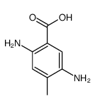 2,5-diamino-4-methylbenzoic acid structure