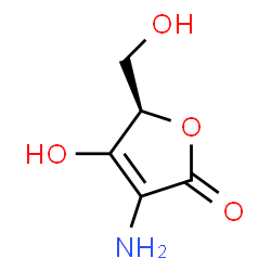 2(5H)-Furanone, 3-amino-4-hydroxy-5-(hydroxymethyl)-, (R)- (9CI) picture