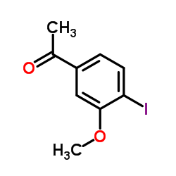 1-(4-Iodo-3-methoxyphenyl)ethanone结构式