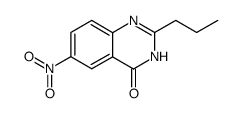 6-nitro-2-propyl-4(3H)-Quinazolinone Structure