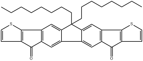 3'',4'':5',6']diindeno[1,2-b:1',2'-b']dithiophene-4,7(12H)-dione Structure