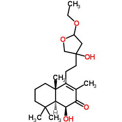 15,16-Epoxy-15-ethoxy-6β,13-dihydroxylabd-8-en-7-one picture