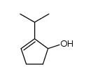 (+/-)-2-isopropylcyclopent-2-enol结构式