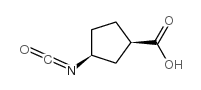 Cyclopentanecarboxylic acid, 3-isocyanato-, (1R-cis)- (9CI) picture