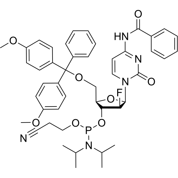 2'-F-2'-ARA-BZ-DC 亚磷酰胺单体图片