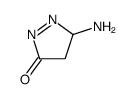 3-amino-3,4-dihydropyrazol-5-one Structure