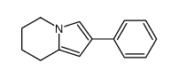 2-phenyl-5,6,7,8-tetrahydroindolizine Structure