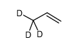 丙烯 (3,3,3-d3)结构式