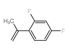 Benzene, 2,4-difluoro-1-(1-methylethenyl)- (9CI) Structure