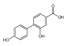 3-hydroxy-4-(4-hydroxyphenyl)benzoic acid结构式