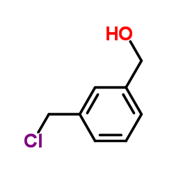 (3-Chloromethyl-phenyl)-methanol Structure