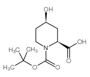 (2S,4R)-1-(tert-Butoxycarbonyl)-4-hydroxypiperidine-2-carboxylic acid picture