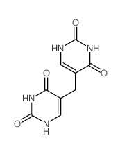 5-[(2,4-dioxo-1H-pyrimidin-5-yl)methyl]-1H-pyrimidine-2,4-dione结构式