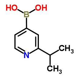 (2-isopropylpyridin-4-yl)boronic acid Structure