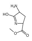 D-Proline, 4-amino-5-oxo-, methyl ester, (4R)- (9CI) picture