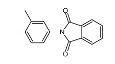 2-(3,4-dimethylphenyl)isoindole-1,3-dione结构式