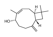 5α-hydroxycaryophylla-3,8(13)-diene Structure