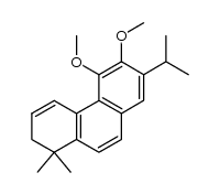 7-isopropyl-5,6-dimethoxy-1,1-dimethyl-1,2-dihydrophenanthrene Structure