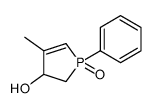 4-methyl-1-oxo-1-phenyl-2,3-dihydro-1λ5-phosphol-3-ol Structure
