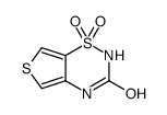 1,1-dioxo-4H-thieno[3,4-e][1,2,4]thiadiazin-3-one Structure