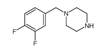 1-(3,4-Difluorobenzyl)piperazine 2HCl Structure