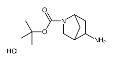 TERT-BUTYL 5-AMINO-2-AZA-BICYCLO[2.2.1]HEPTANE-2-CARBOXYLATE HYDROCHLORIDE Structure