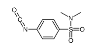 4-isocyanato-N,N-dimethylbenzenesulfonamide Structure