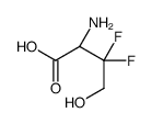 L-Homoserine, 3,3-difluoro- (9CI) Structure