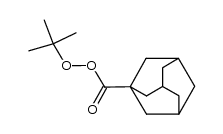 tert-butylperoxyadamantoate结构式