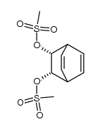 cis-2,3-bis(methanesulfonyloxy)bicyclo[2.2.2]octa-5,7-diene结构式