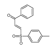 3-(4-methylphenyl)sulfonyl-1-phenylprop-2-en-1-one Structure