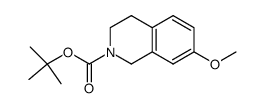 tert-butyl 7-methoxy-3,4-dihydroisoquinoline-2(1H)-carboxylate Structure