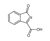 isoindolinone-3-acetic acid结构式