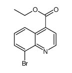 ethyl 8-bromoquinoline-4-carboxylate Structure