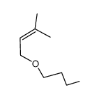 2-Butene, 1-butoxy-3-methyl- structure