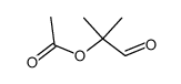 2-(acetyloxy)-2-methylpropanal结构式