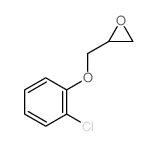 1-(2-Chlorophenoxy)-2,3-epoxypropane Structure