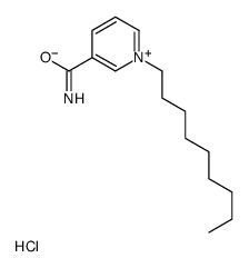 1-nonylpyridin-1-ium-3-carboxamide,chloride结构式