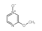 Pyrazine, 2-methoxy-,4-oxide Structure