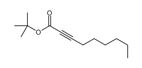 tert-butyl non-2-ynoate Structure