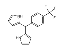 5-(4-trifluoromethylphenyl)dipyrromethane结构式