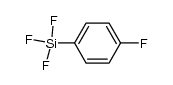 trifluoro-(4-fluorophenyl)silane Structure