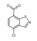4-chloro-7-nitro-benzo[d]isothiazole结构式