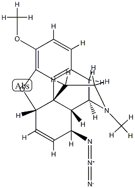 8β-Azido-6,7-didehydro-4,5α-epoxy-3-methoxy-17-methylmorphinan picture