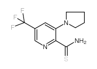 3-(1-PYRROLIDINYL)-5-(TRIFLUOROMETHYL)PYRIDINE-2-CARBOTHIOAMIDE picture