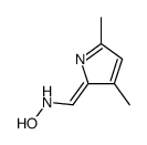 3,5-二甲基-1H-吡咯-2-羧醛肟结构式