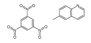 6-methylquinoline,1,3,5-trinitrobenzene结构式