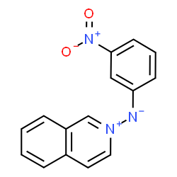 N-(3-Nitrophenyl)isoquinolin-2-ium-2-amine anion结构式