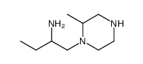 1-Piperazineethanamine,-alpha--ethyl-2-methyl-(9CI) structure